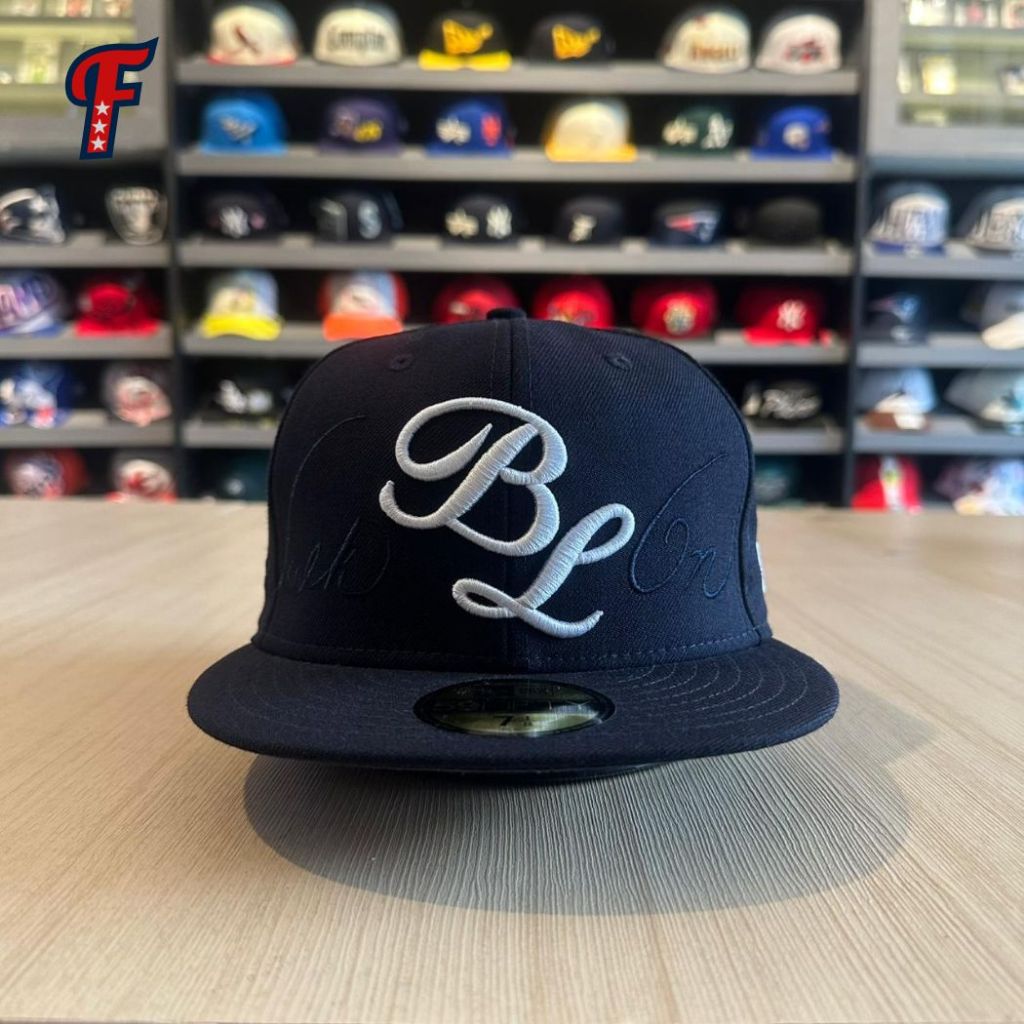Topi New Era x Bruce Lee Collab Navy 59FIFTY Hat Original