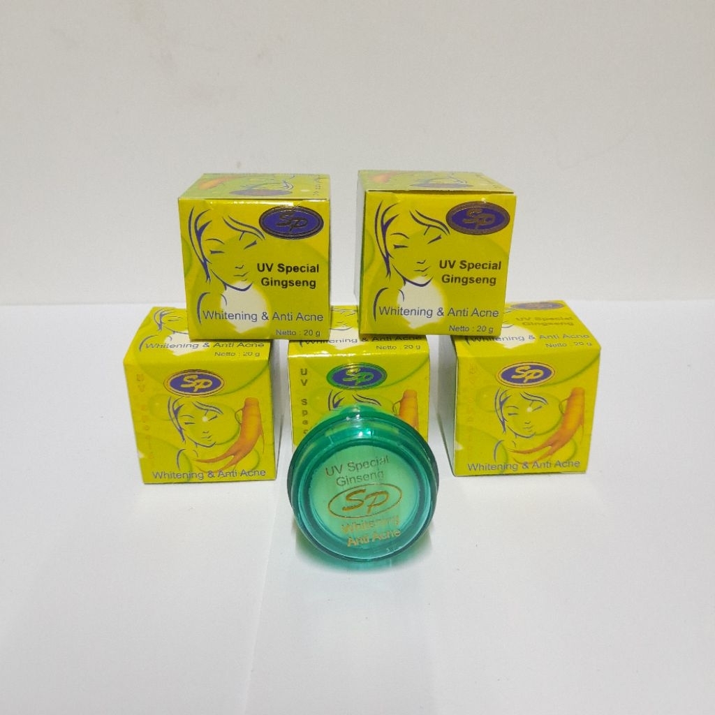 Cream whitening & anti acne isi 12 pcs ( sp ginseng )