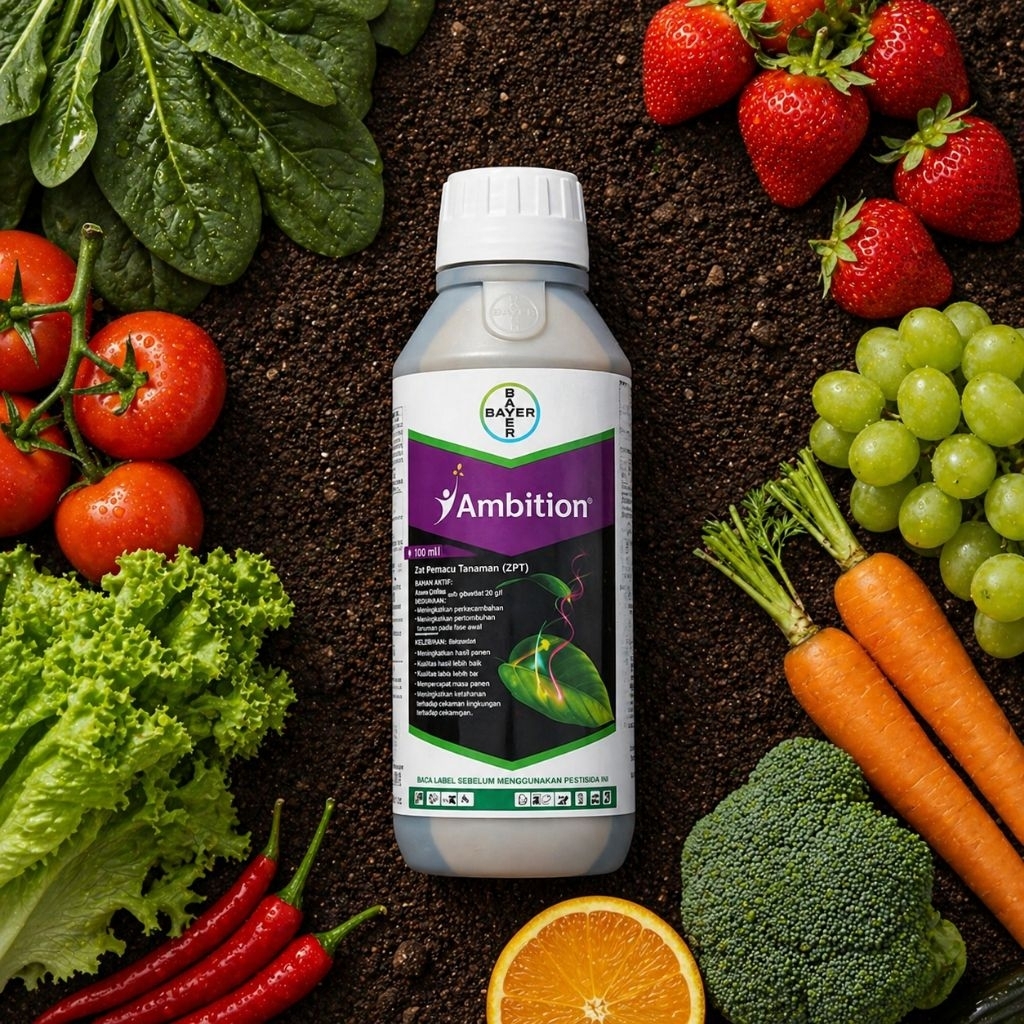 Ambition 250ml Perangsang Tumbuh Akar dan Daun Cairan Nutrisi Tanaman Bayer