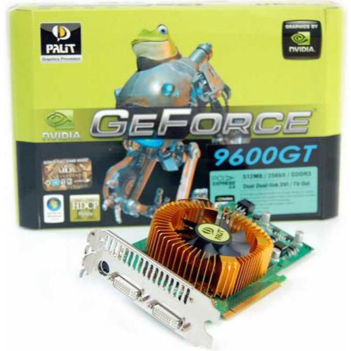 VGA 9600gt 512mb 256 Bit DDR3 PALIT - VGA 512MB - VGA 256BIT