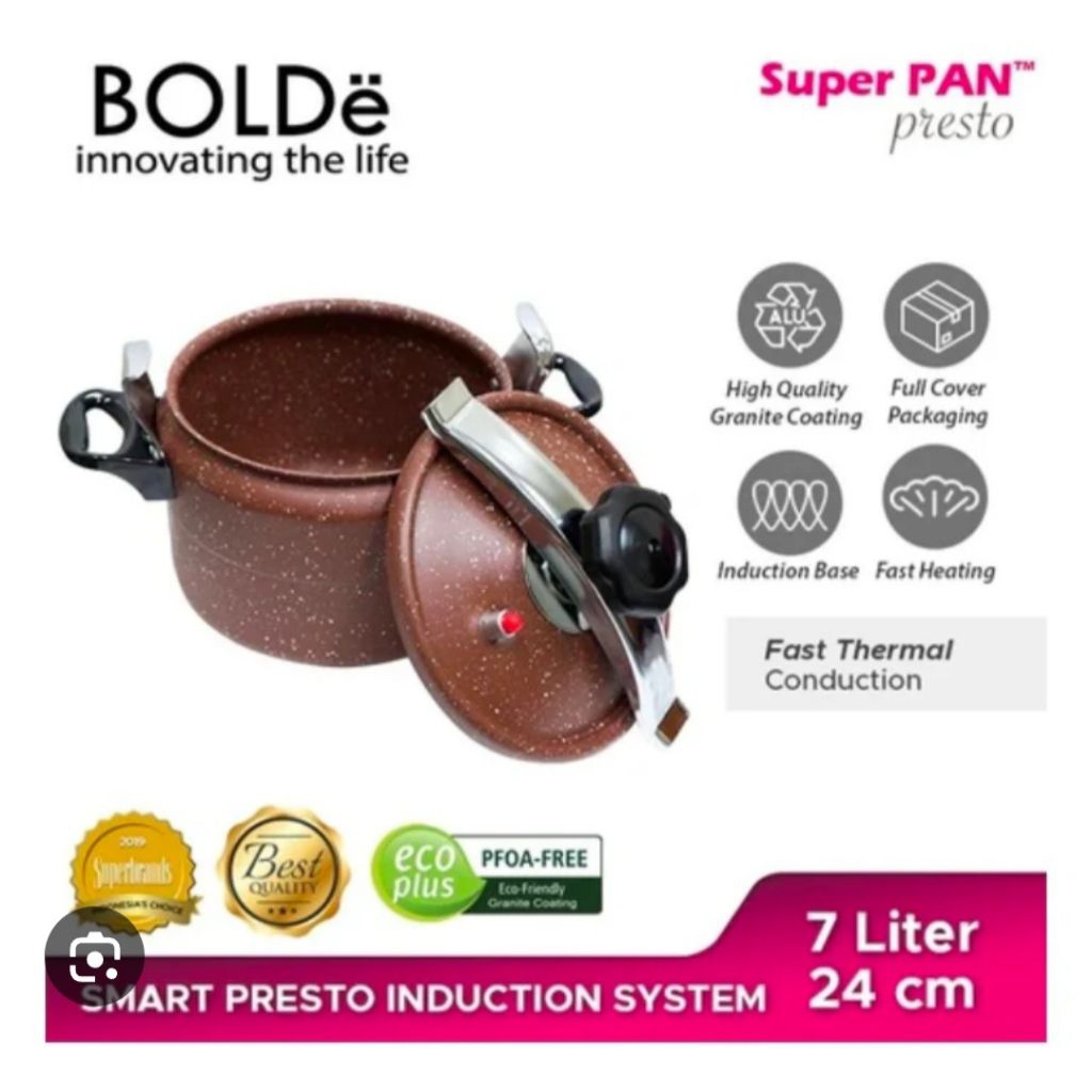 PANCI PRESTO GRANIT UKURAN 7Lt Bolde