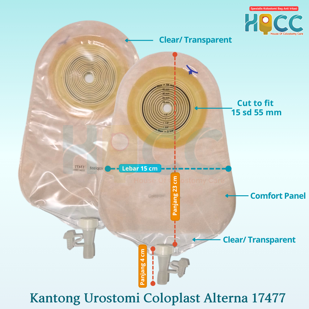 Urostomi Bag Dewasa Coloplast Kantong Urostomi Urine Bag 1 pieces