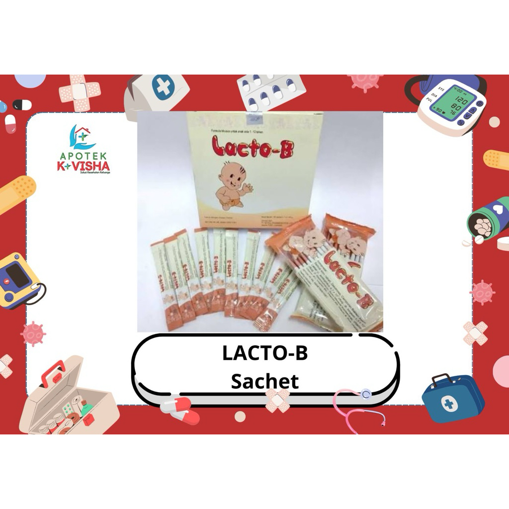 LACTO B SACHET PROBIOTIK UNTUK ANAK DIARE