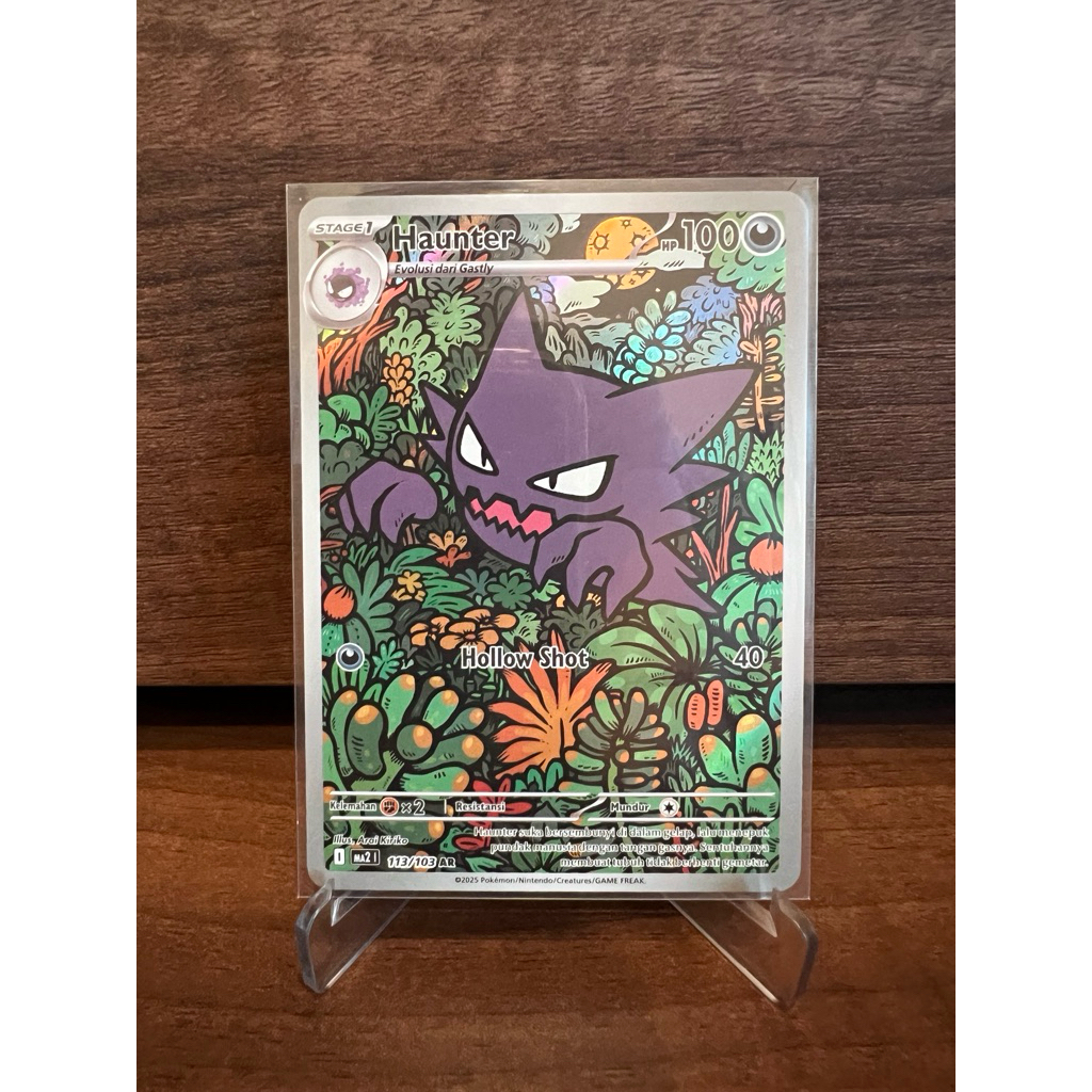 Kobaran Biru Haunter AR 113/103 MA2 Kartu Pokemon TCG Indonesia