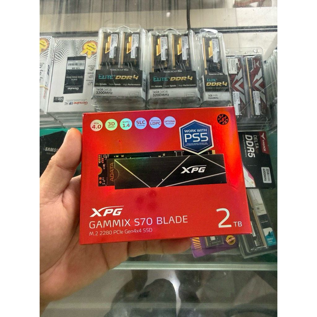 SSD ADATA XPG SSD NVME GEN 4 S70 BLADE 2TB