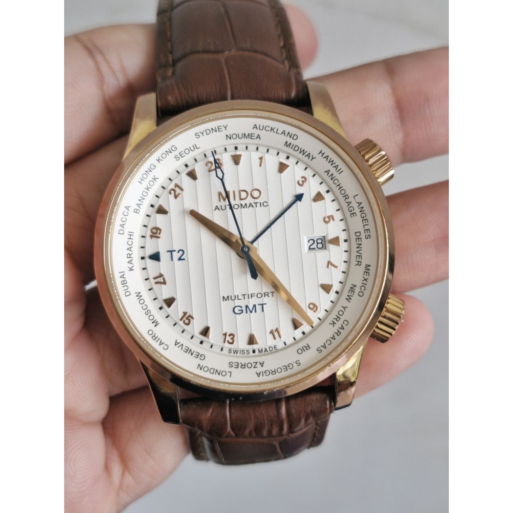 jam swiss mido multifort gmt