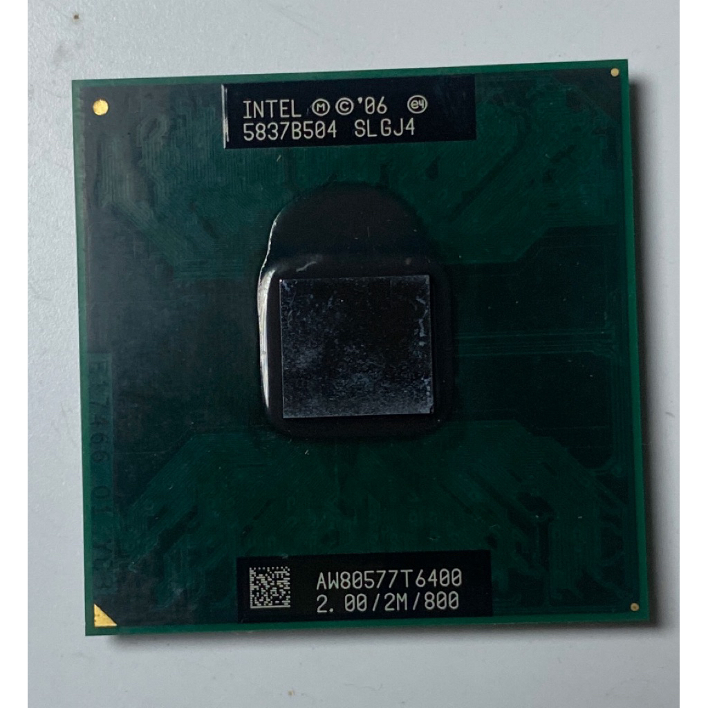 Processor Laptop Intel Core 2 Duo T6400