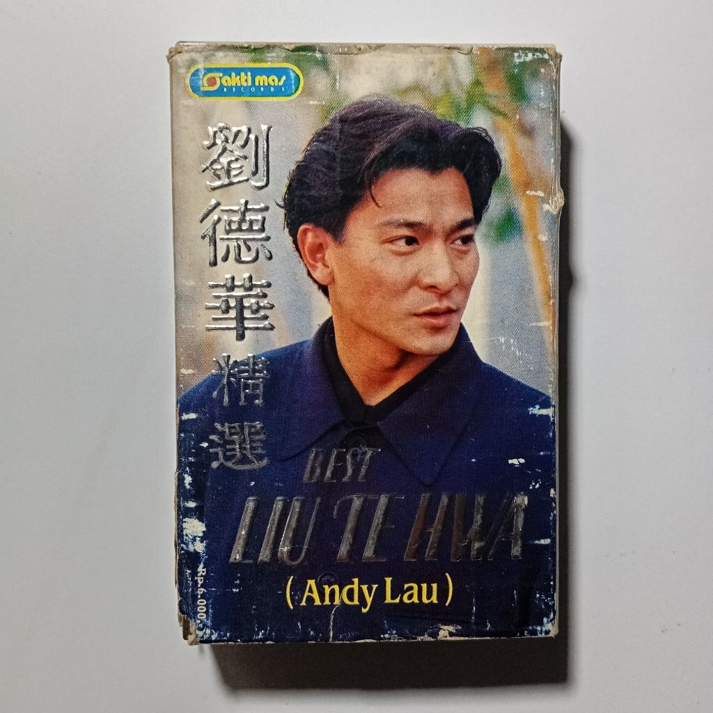 Kaset Andy Lau the best of Andy lau