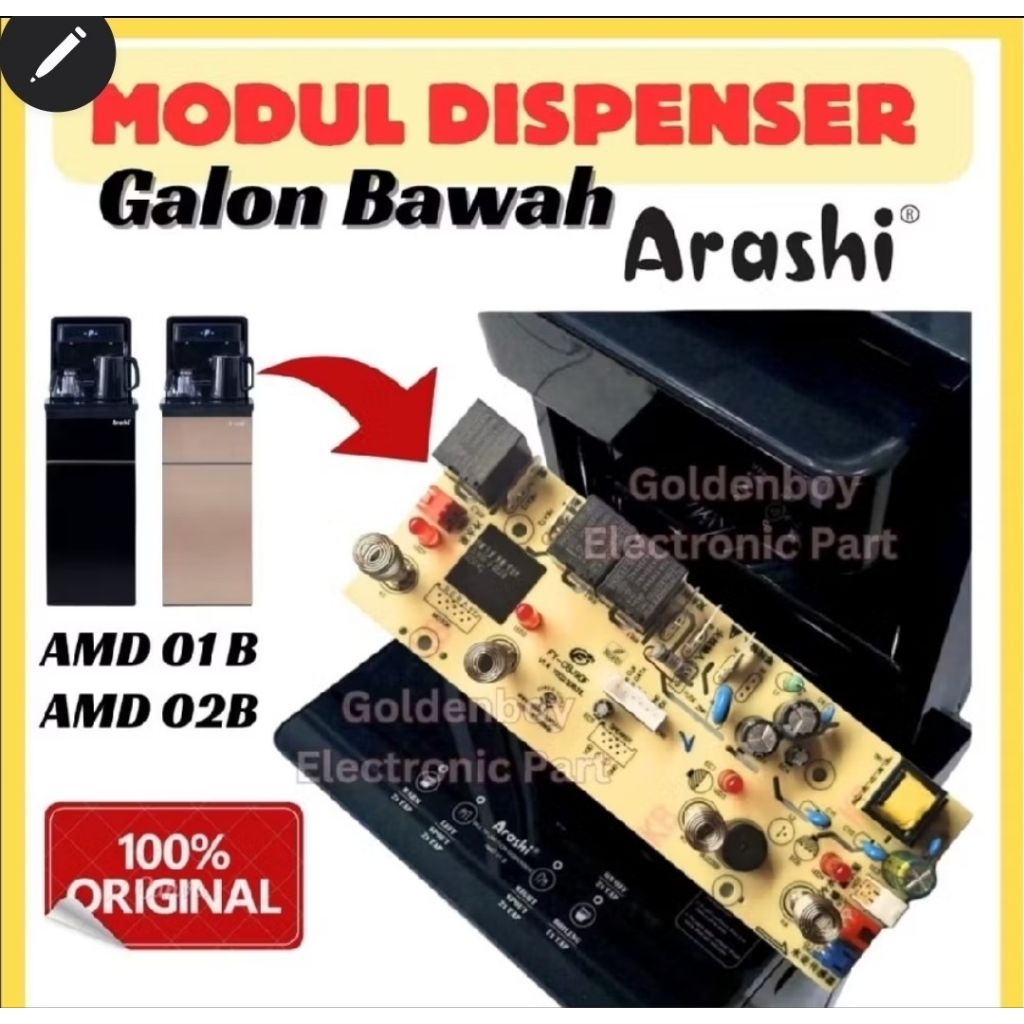 ARASHI , Modul Dispenser Arashi AMD-01B AMD-02B Original