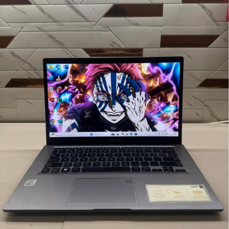 LAPTOP SECOND ASUS VIVOBOOK A416j Intel core i5-10th Ram 8gb Ssd 256gb Keyboard becklite Layar 14 in