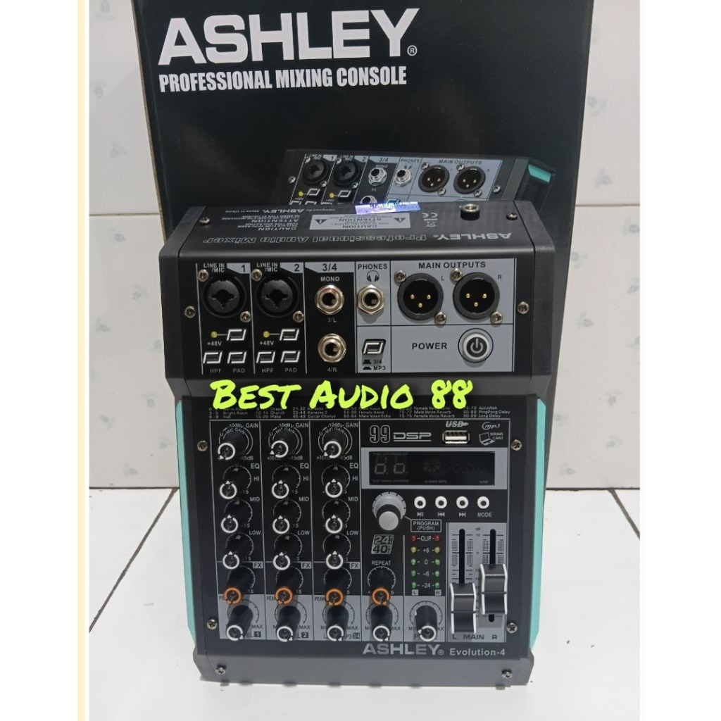 Mixer 4 channel Ashley Evolution 4