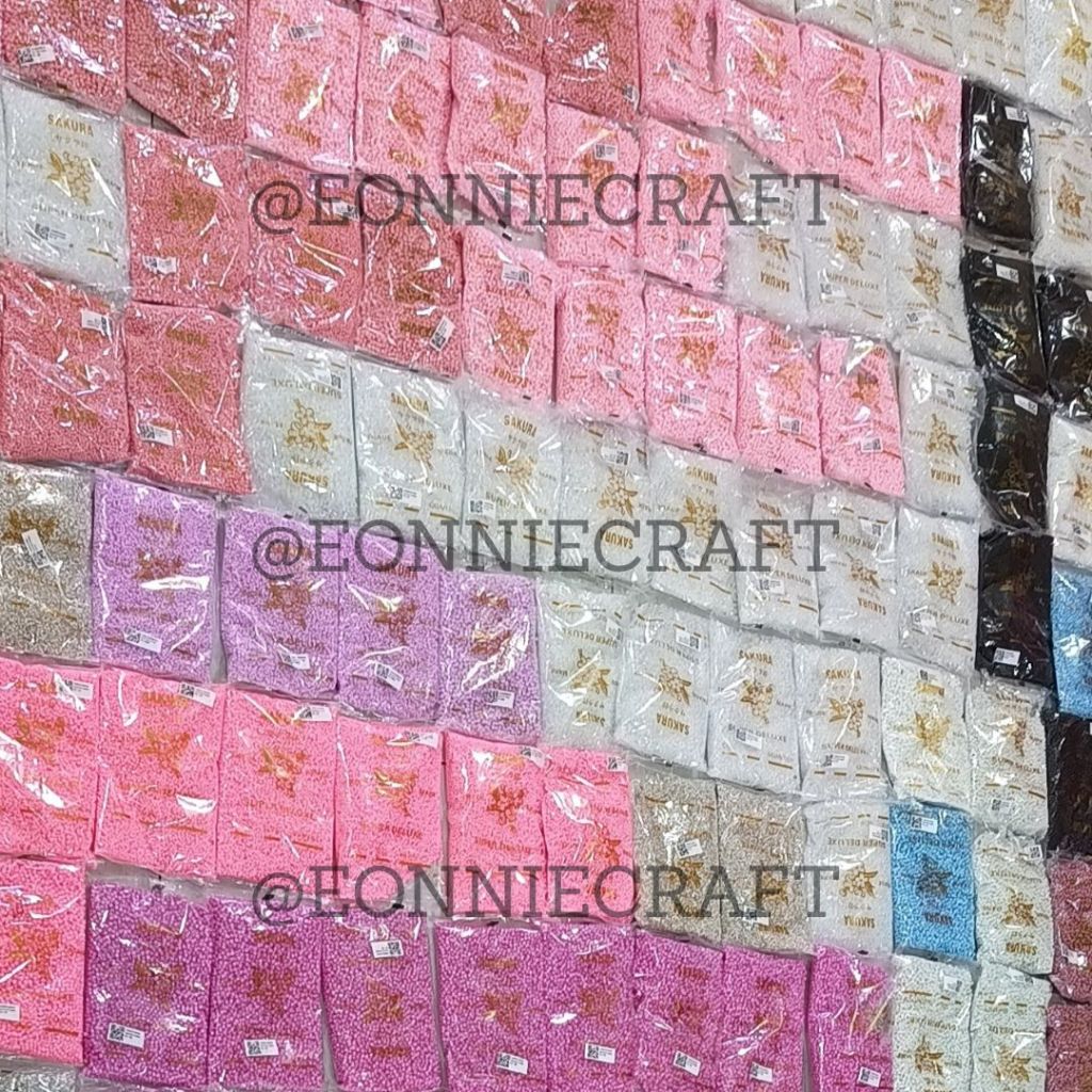 PART2 225Gram 1/2Pon SETENGAH PON Bukan 1Pon Bukan 450Gram Mote Pasir Doff AB Silver Gold Ceylon 6/0