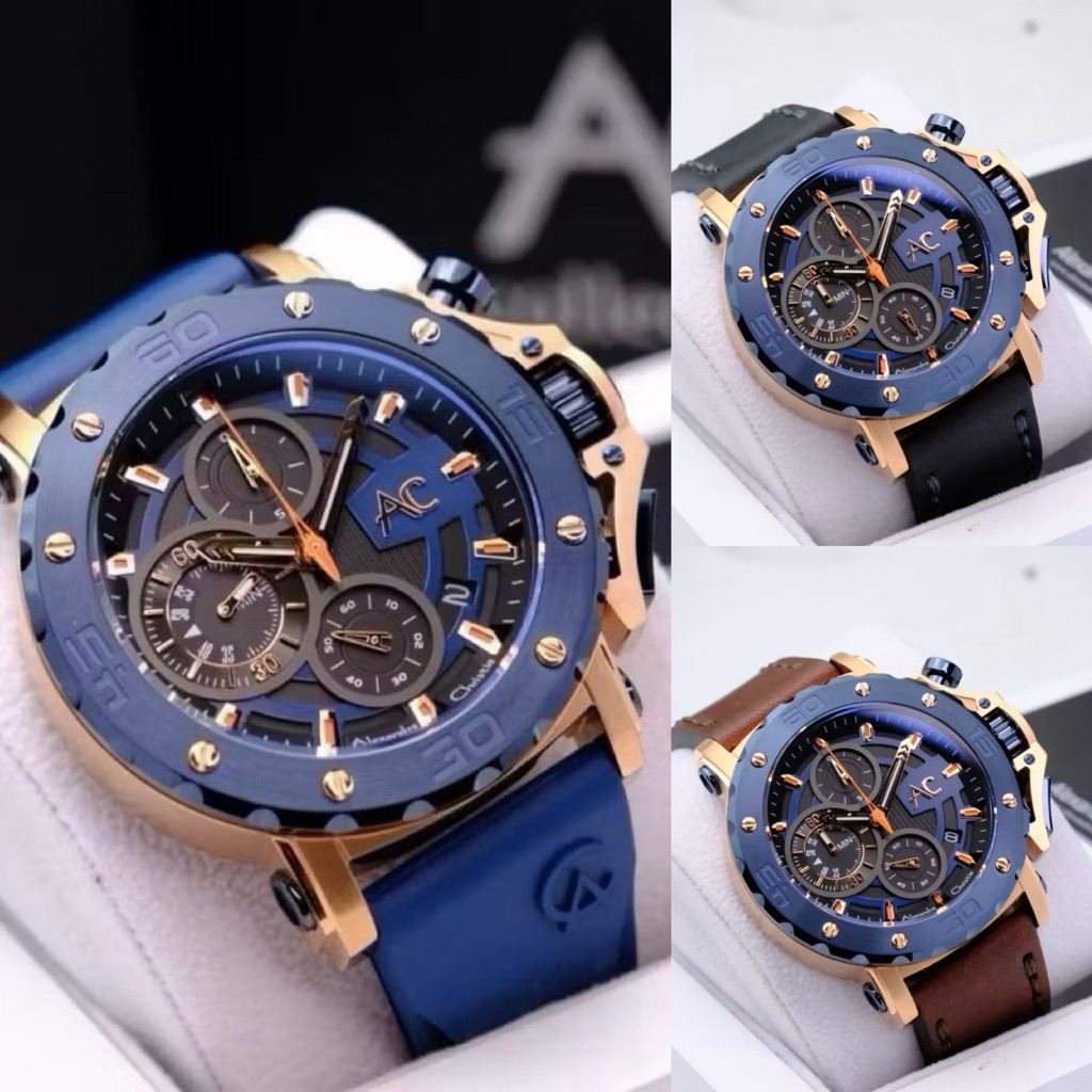 Jam Tangan Pria Alexandre Christie Collection 9205 AC9205 AC9205MC (ORIGINAL)