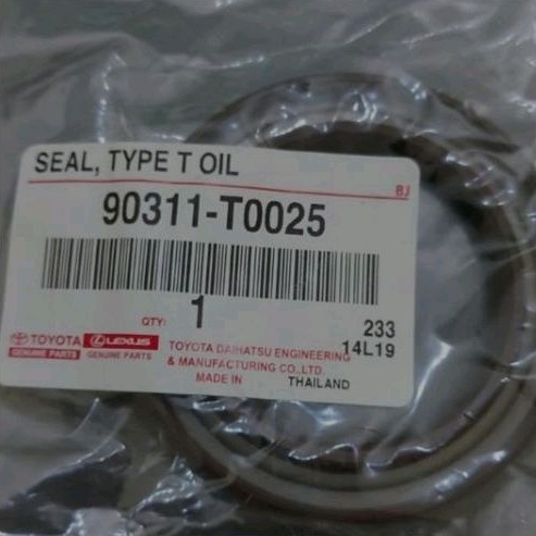 Seal Ker As depan seal Cover Timing INNOVA INOVA FORTUNER HILUX BENSIN