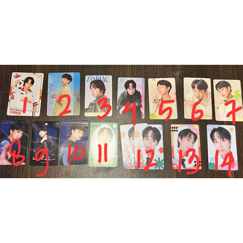 photocard chimon gmmtv dan domundi thailand