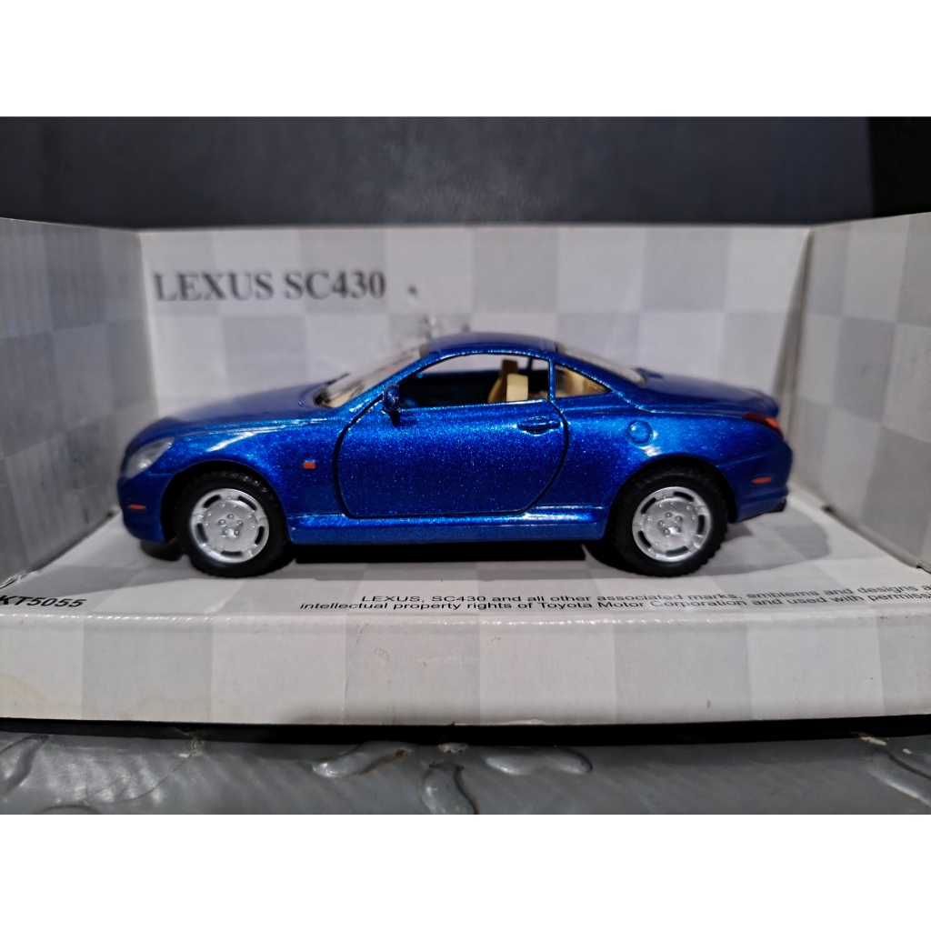 Diecast Kinsmart Lexus SC430 - Blue