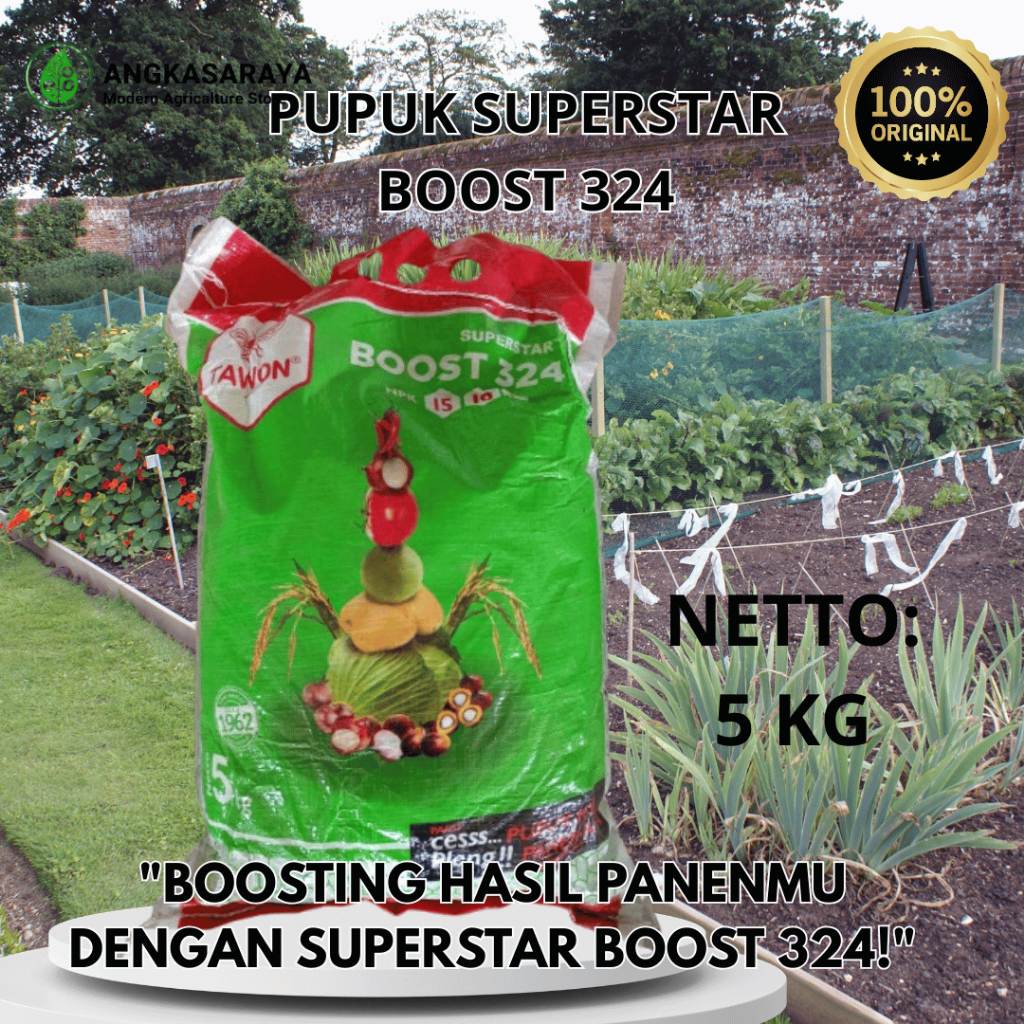 Pupuk Tawon Boost 5kg dan 1kg | Pupuk Pembuahan