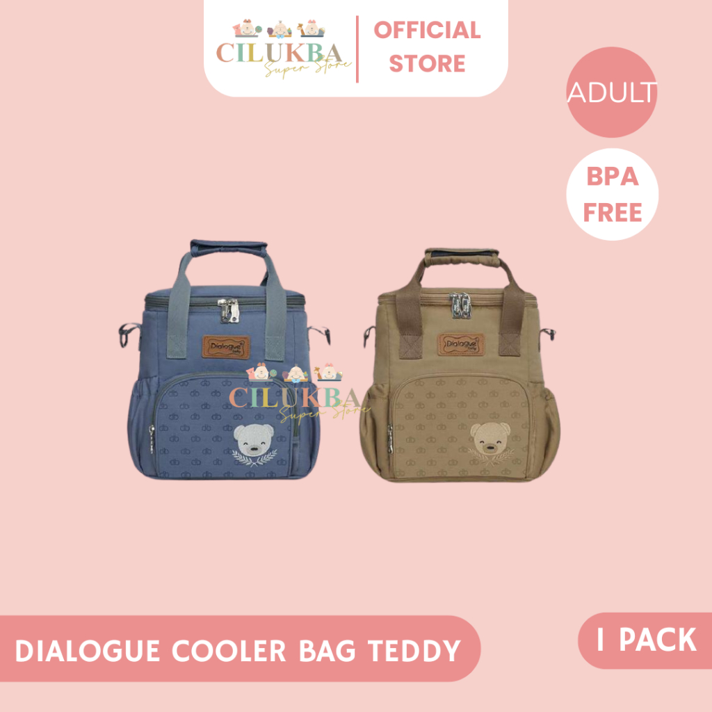 DIALOGUE BABY COOLER BAG TEDDY BEAR SERIES | TAS PENYIMPANAN ASI | TAS ASI | TAS TRAVELLING | TAS PE