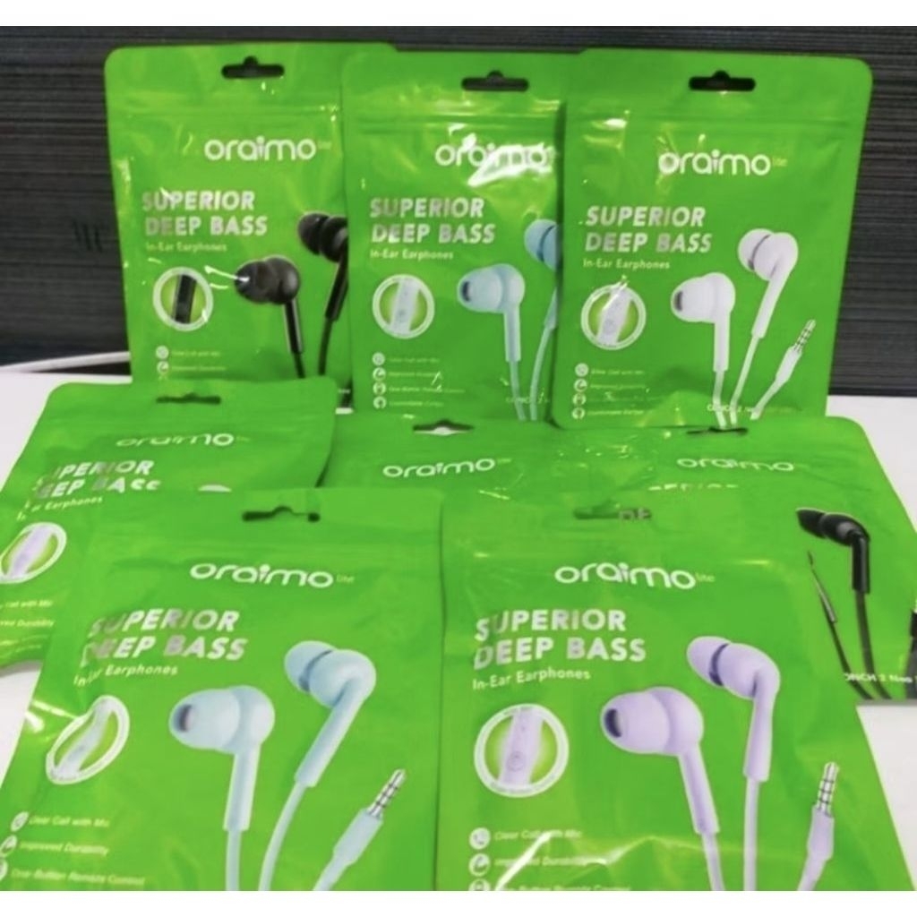 Oraimo Earphone Deeper Bass HF oraimo OEP-E320S