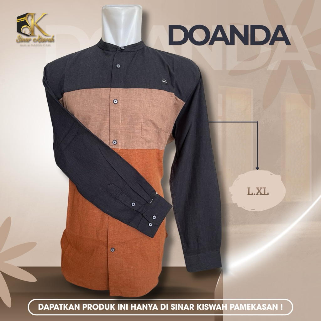 BAJU KOKO DOANDA LENGAN PANJANG
