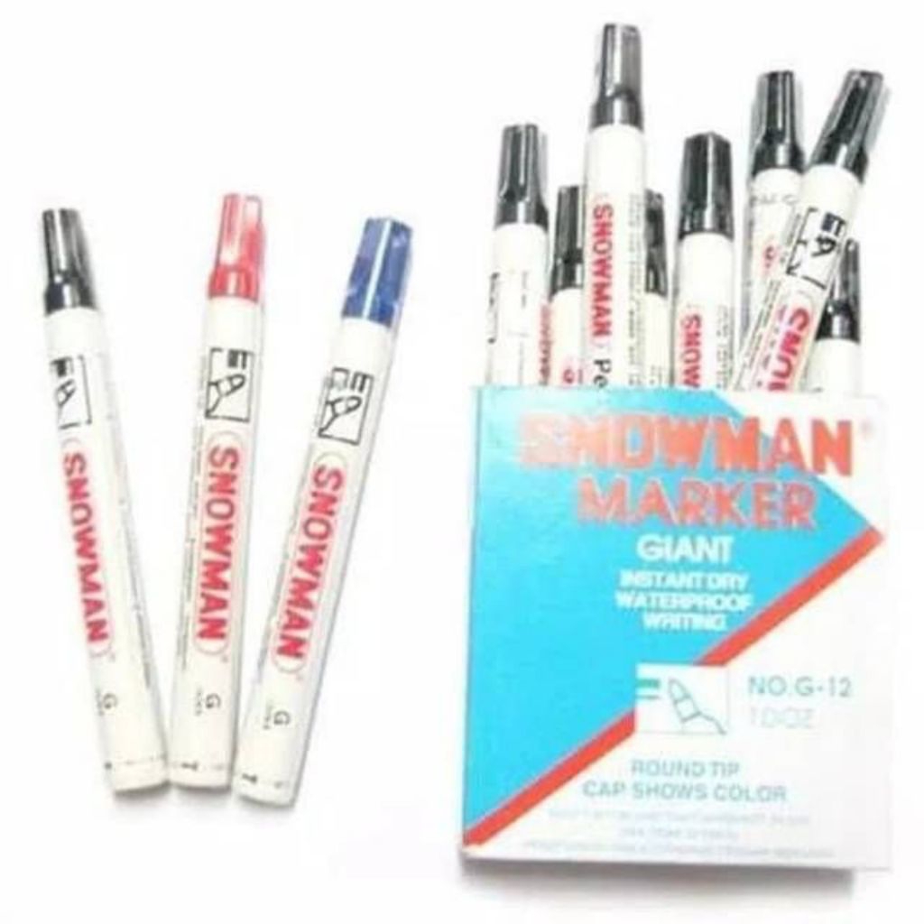 Spidol permanen/non permanen||SNOWMAN