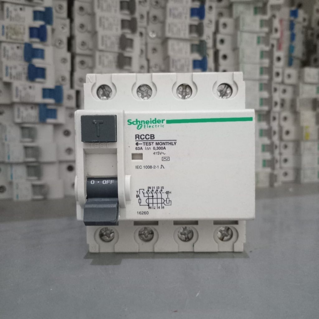 elcb RCCB4p 25A 63A SEKEN
