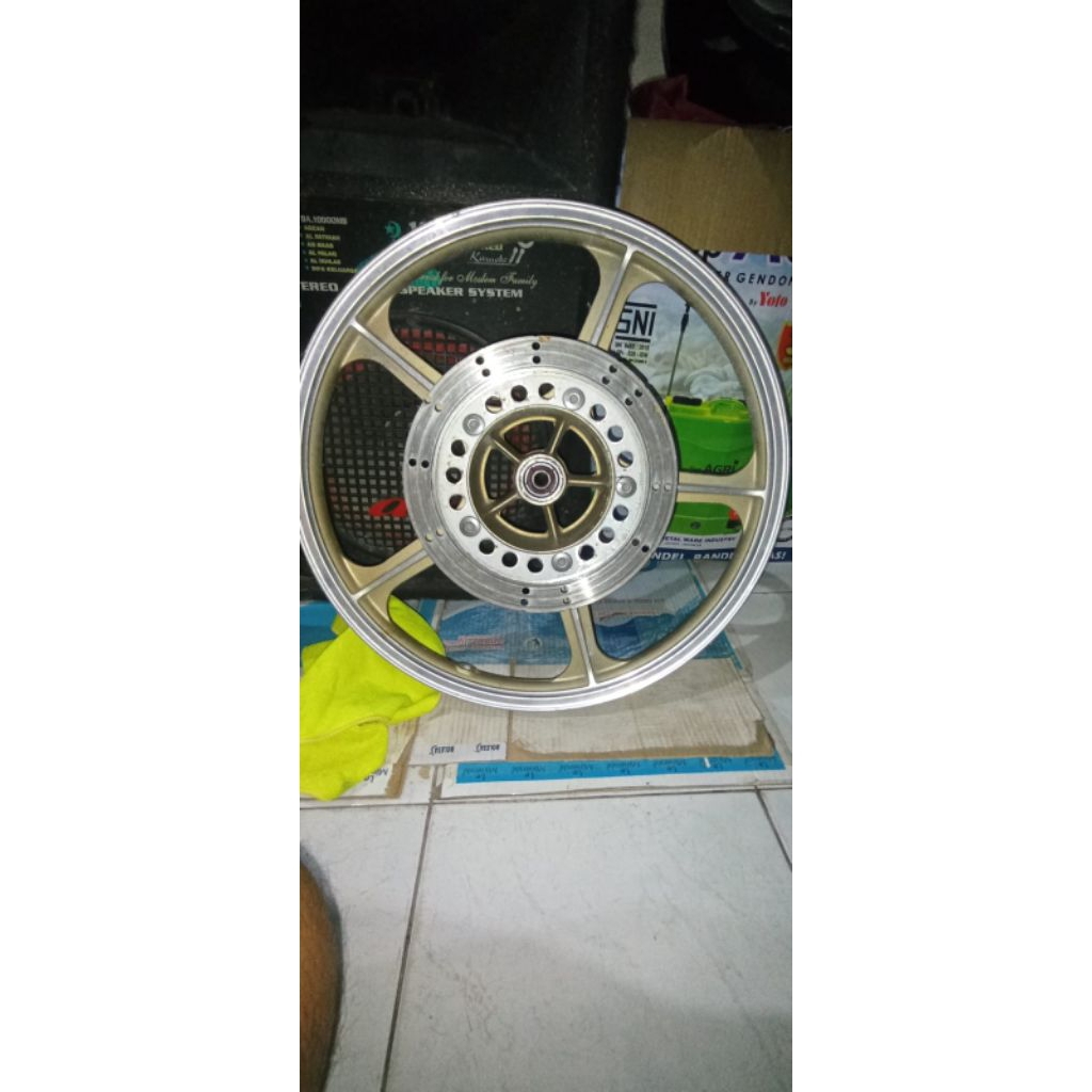 Kawasaki AR 125 velg racing sport rim ring 18 set depan belakang binter ar125