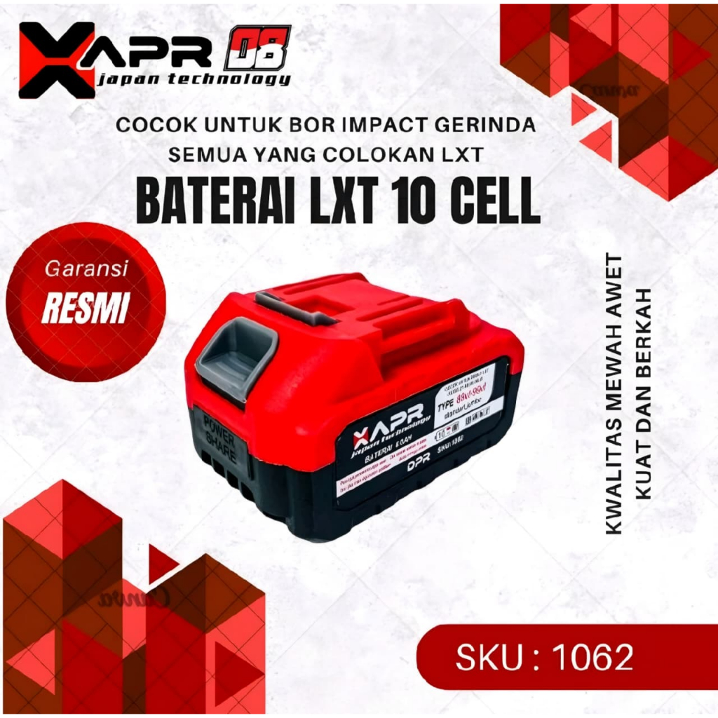 BATERAI IMPACT WRENCH 88Vf XAPR GTOOLS UCHIHA JLD BATERAI BOR IMPACT 88V