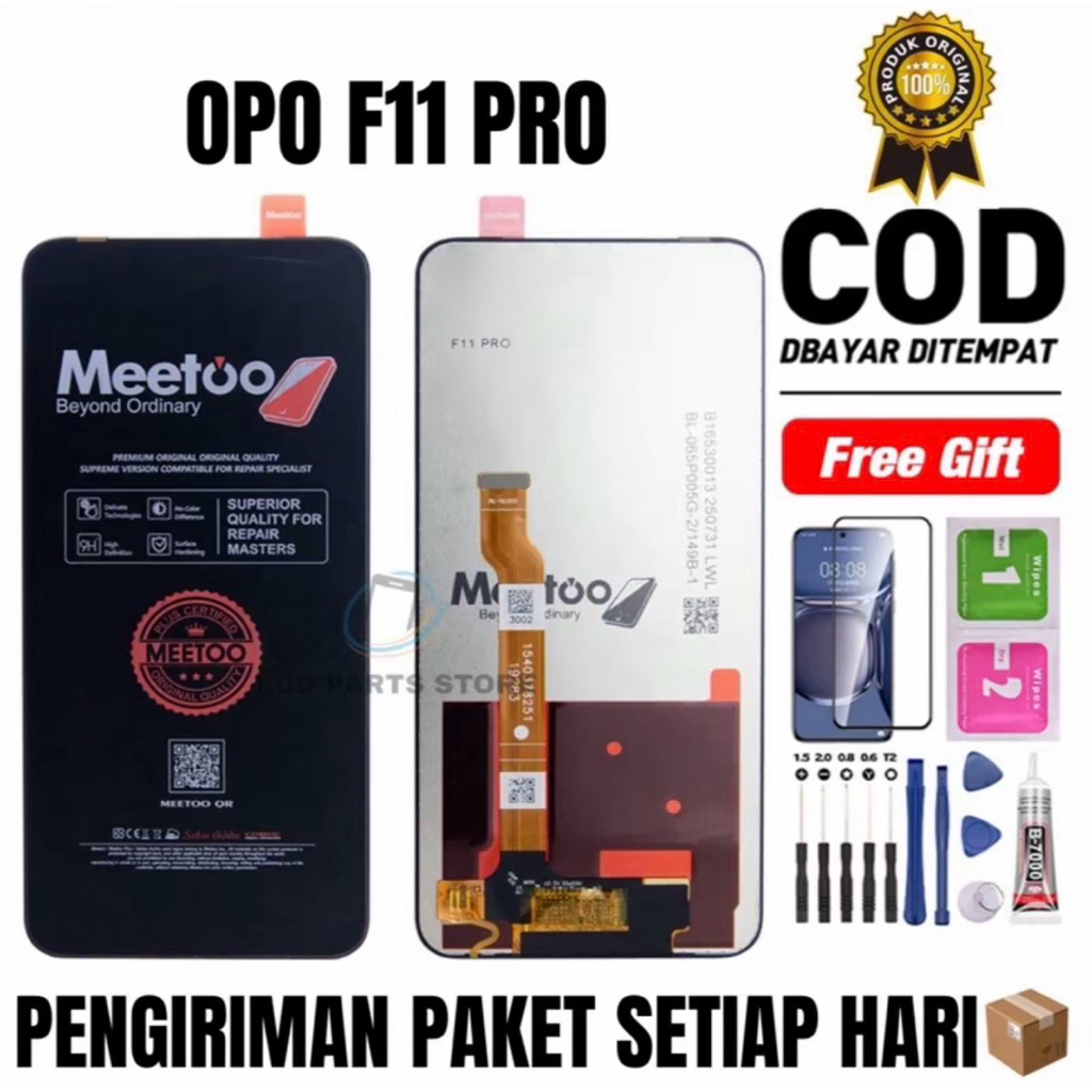Lcd Touchscreen Opo F11 Pro Fullset Original Gratis Lem obeng