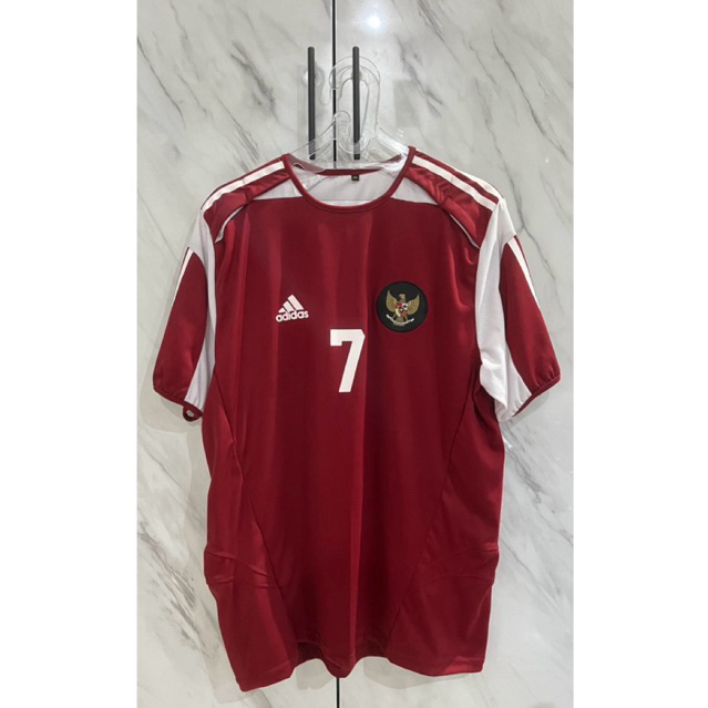 Remake jersey retro timnas indonesia 2004 Boas7