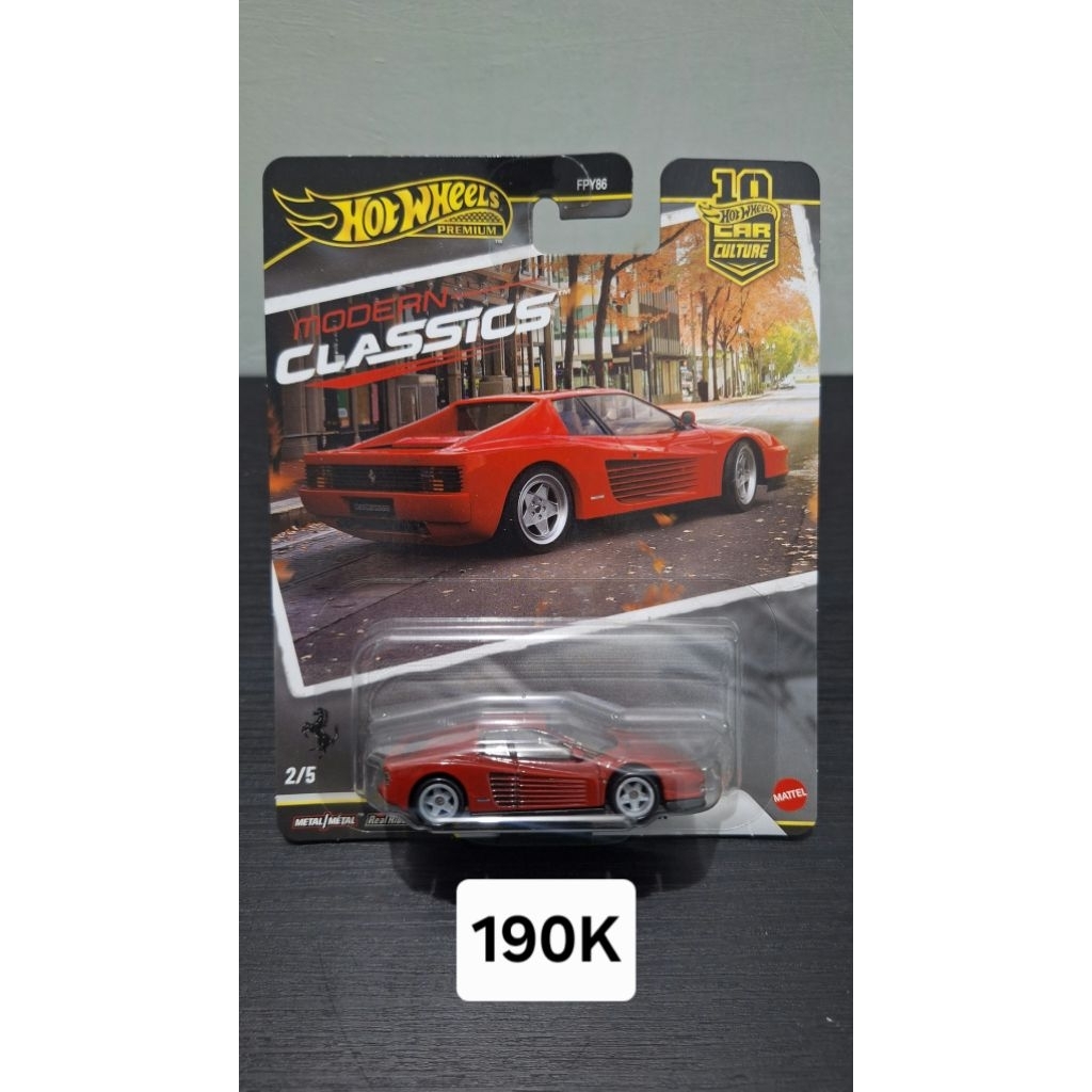 Hot Wheels Ferrari Testarossa