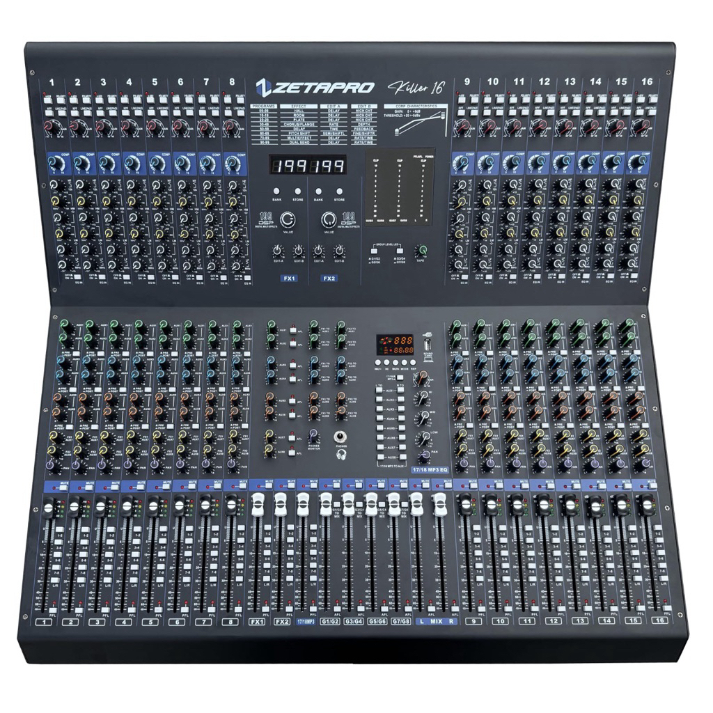 MIXER ZETAPRO KILLER16 TERBARU DOUBLE EFFEK