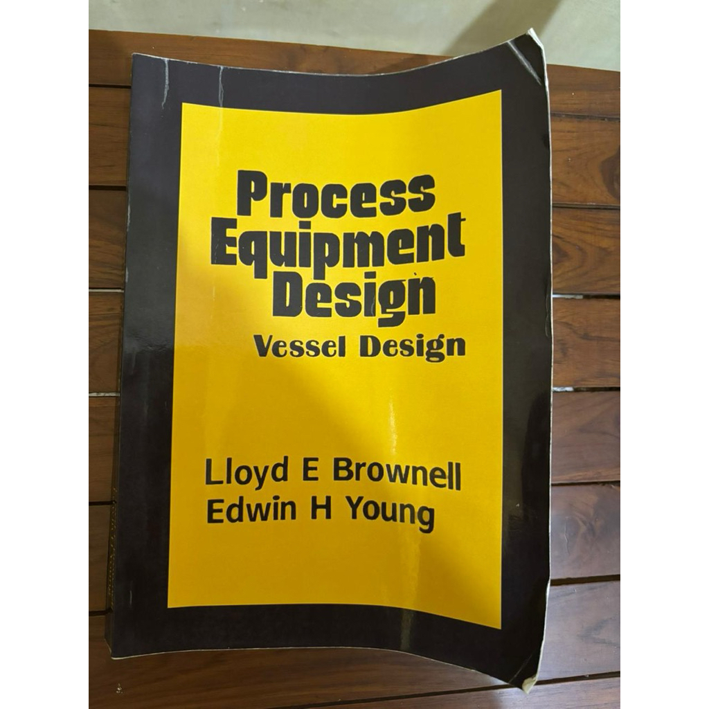 Buku Process Equipment Design Preloved