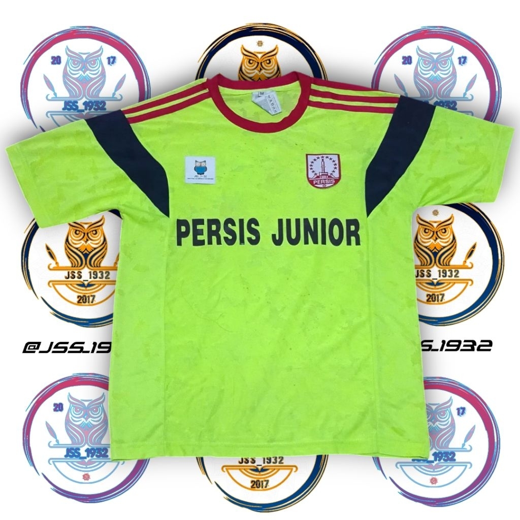Jersey Bola PERSIS SOLO JUNIOR Kit Murah Retro Vintage Rare Blokecore Olahraga Sepakbola - M