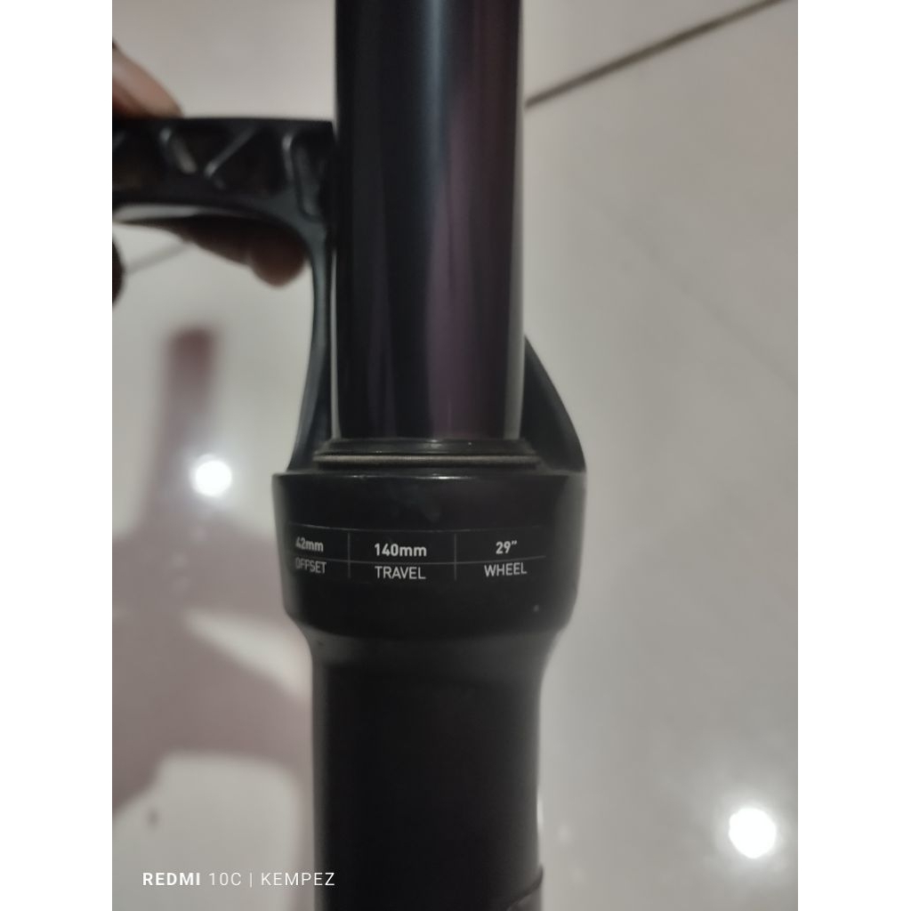 fork rockshox recon 29er boost t140