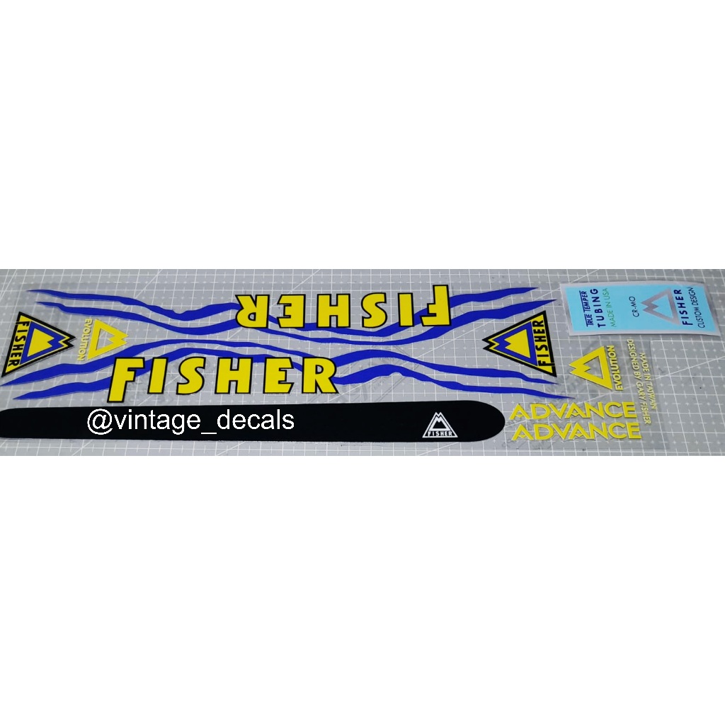 Gary Fisher Advance decals replacement