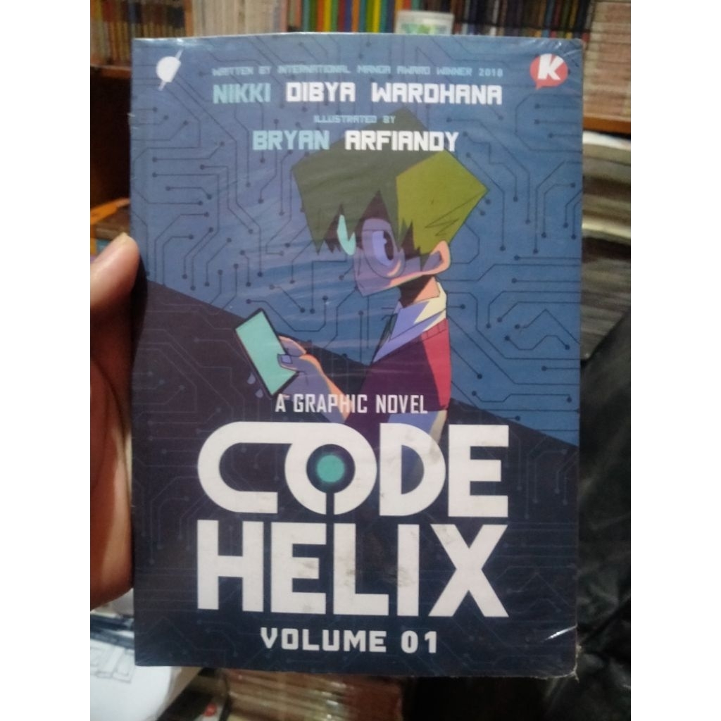 Komik Lokal Code Helix vol 1 segel