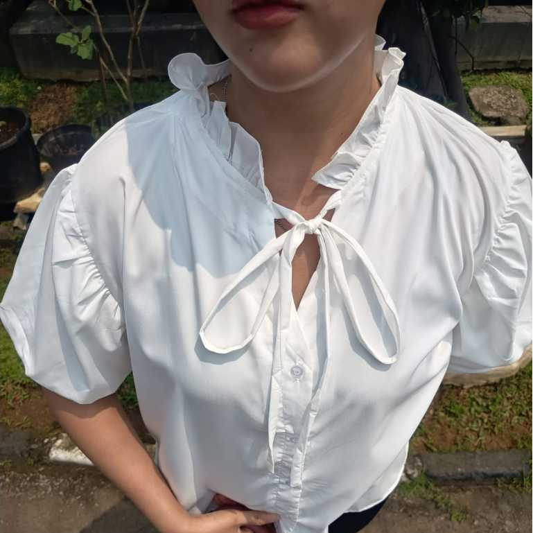 Noelle Blouse - Cloud Puff Series - Kantun Casual