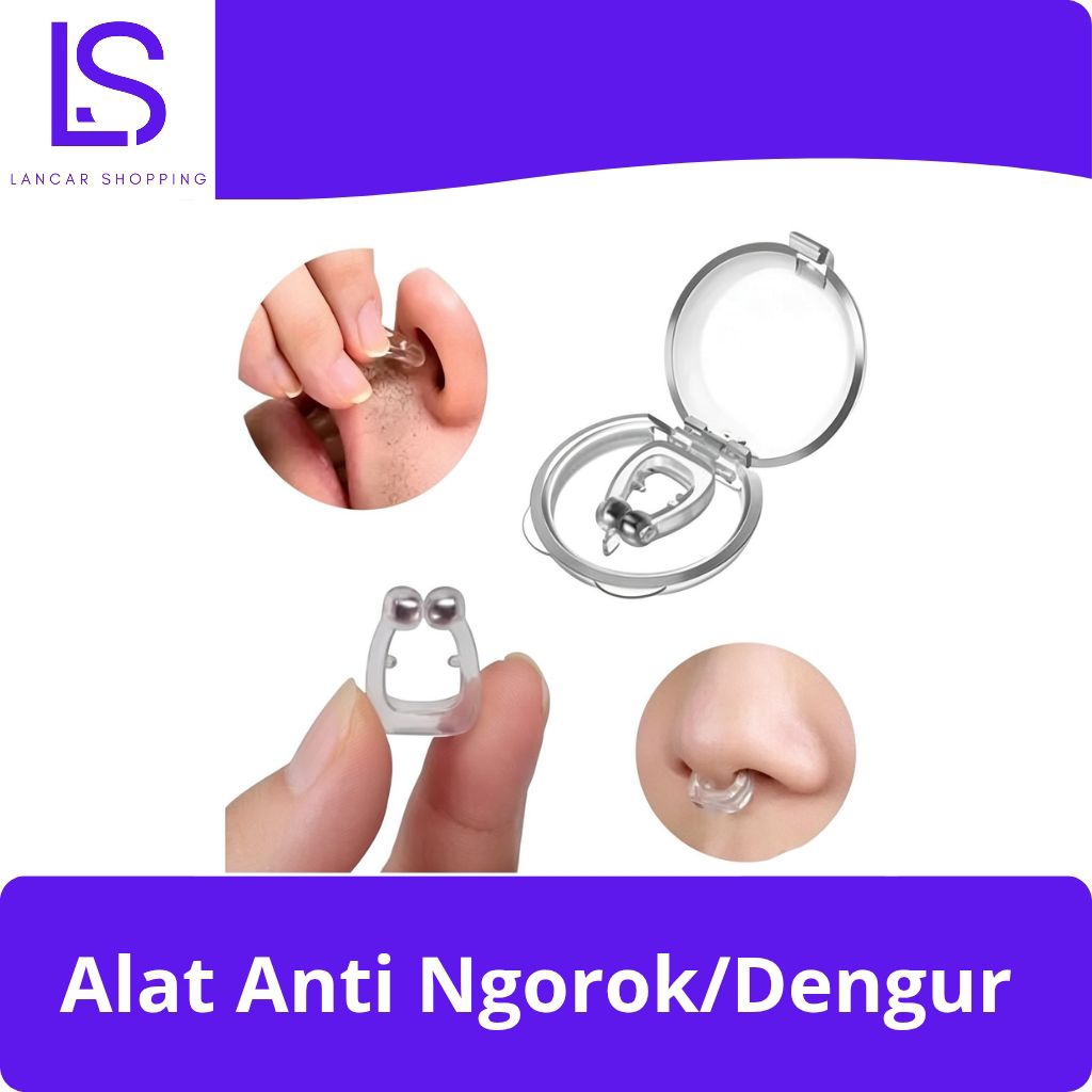 Alat Anti Ngorok Nose Breathing Stop Snoring Magnetic — 9