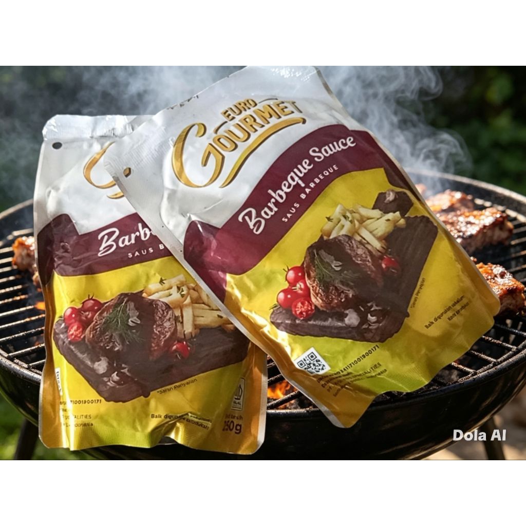 Saus Steak BBQ Barbeque Euro Gourmet 250 Gram