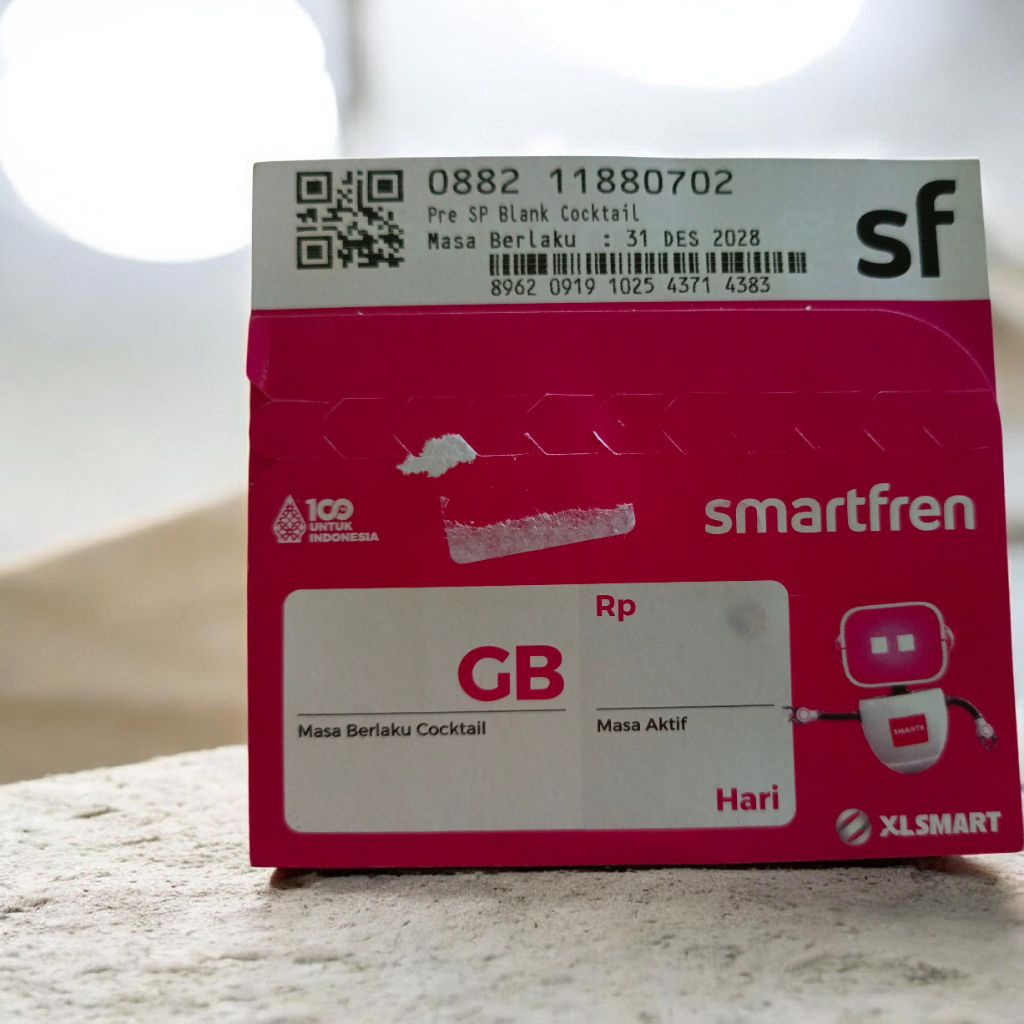 nomor cantik smartfren 88 2 11 88 07 03 isi kuota 3gb jaringan 5G XL