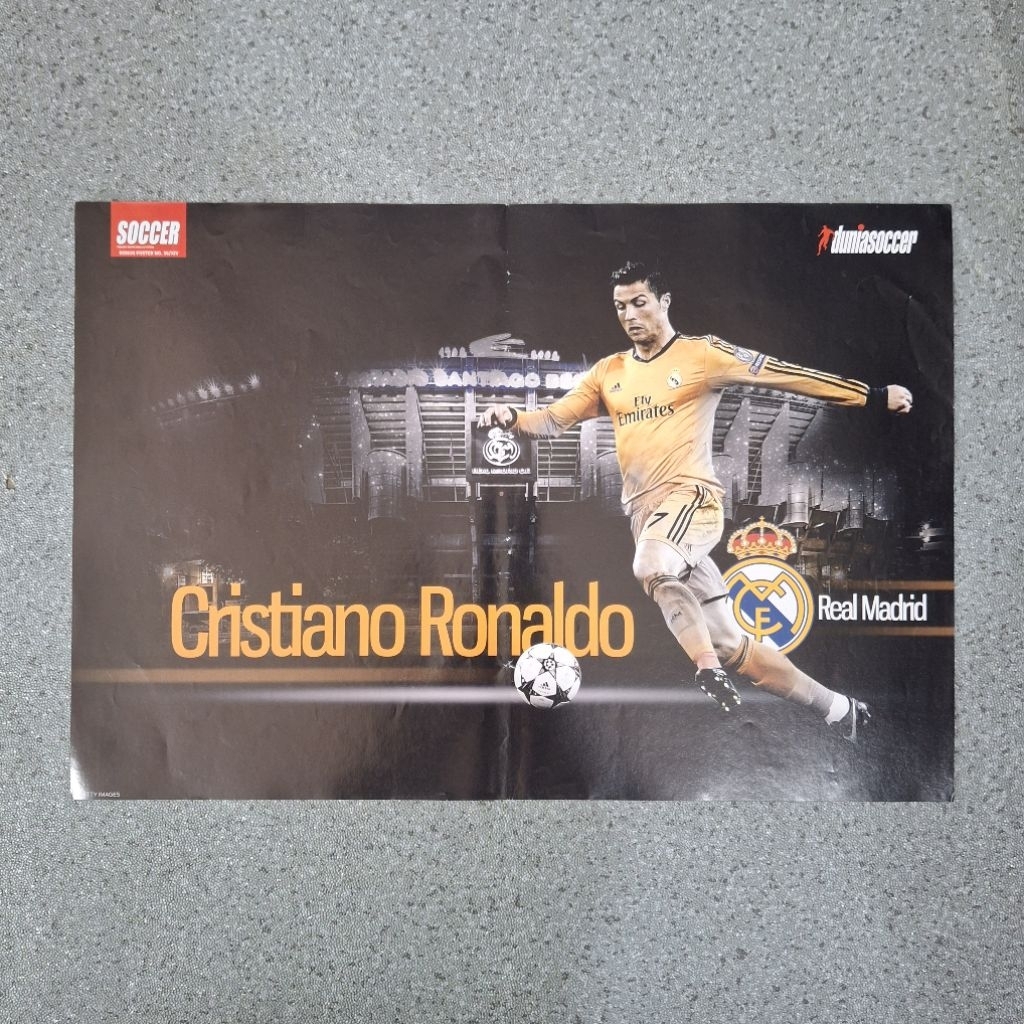 Poster Cristiano Ronaldo/CR7 (GOAT) - Real Madrid