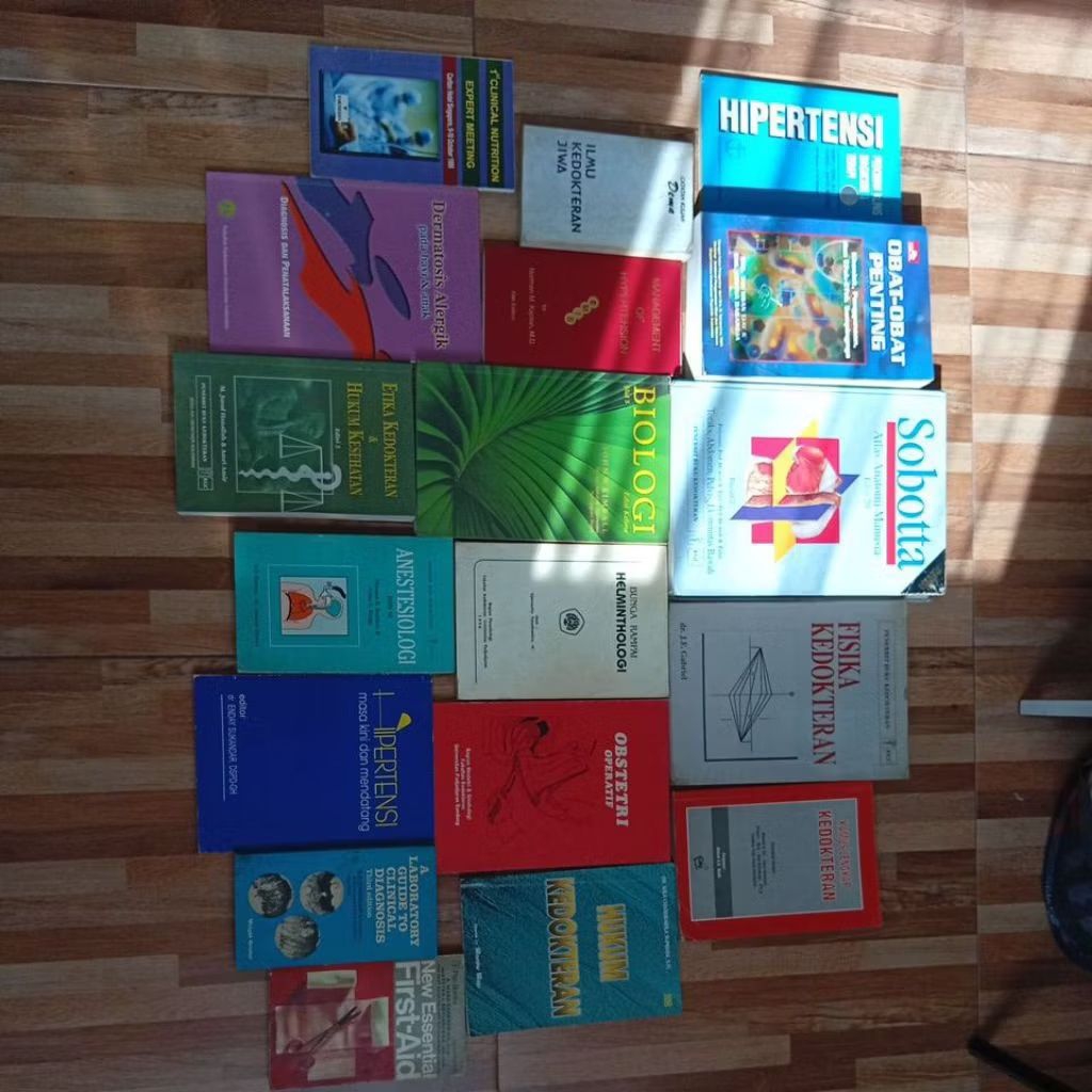 buku kedokteran termurah (preloved)