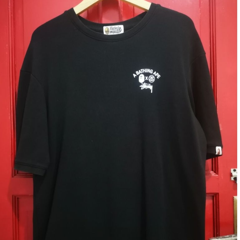KAOS KASUAL KOLAB BAPE X STUSSY