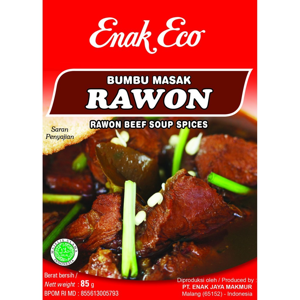 [MM] Enak eco bumbu masak rawon 85g