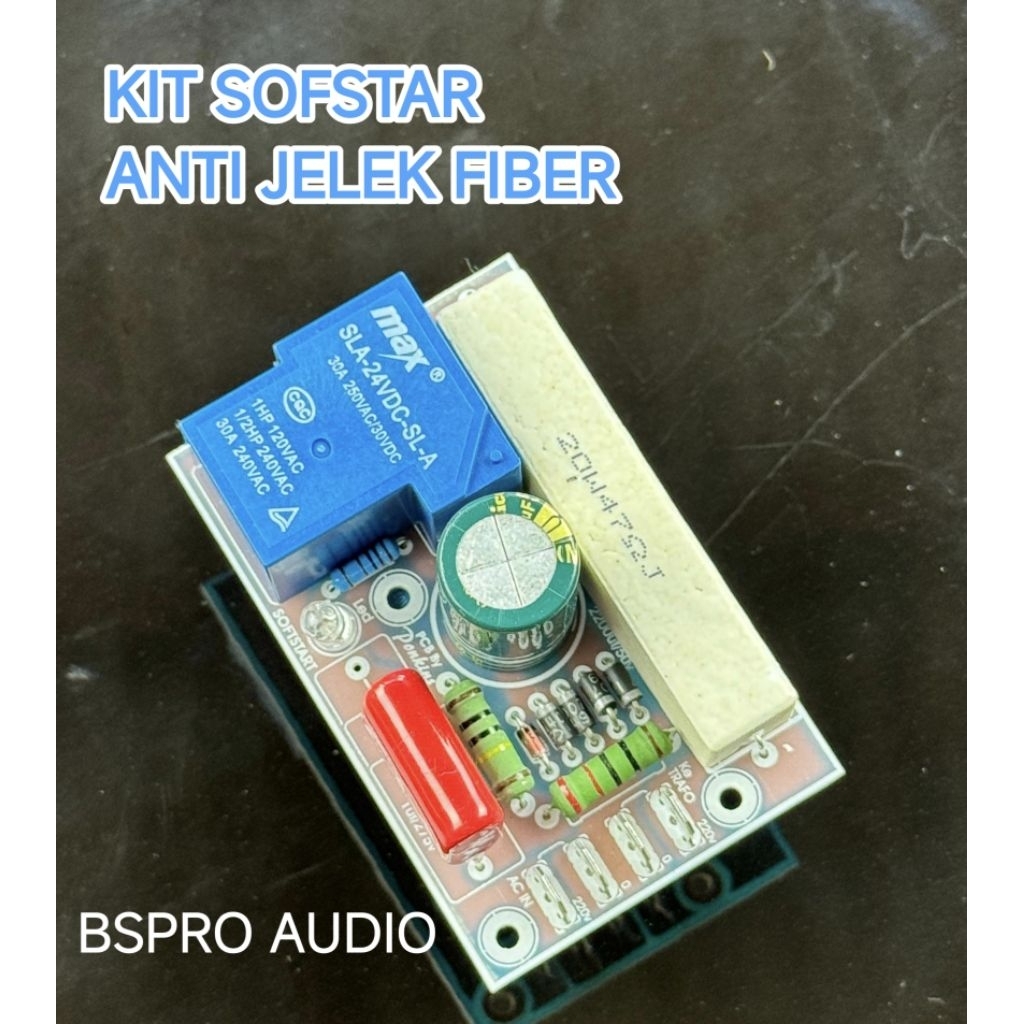 Kit sofstar anti jeglek fiber relay 30a