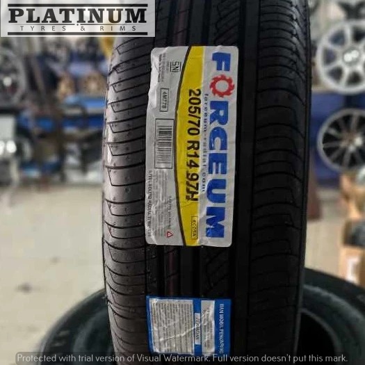 JUAL BAN TUBLES FORCEUM ECOSA 205 70 R14 II READY SETOK BAN AWET 205/70 R14 FORCEUM ECOSA