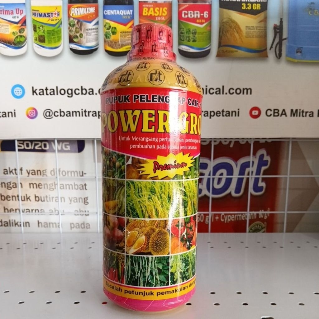 POWER GROW PUPUK PELENGKAP CAIR + ZPT - 1 LITER