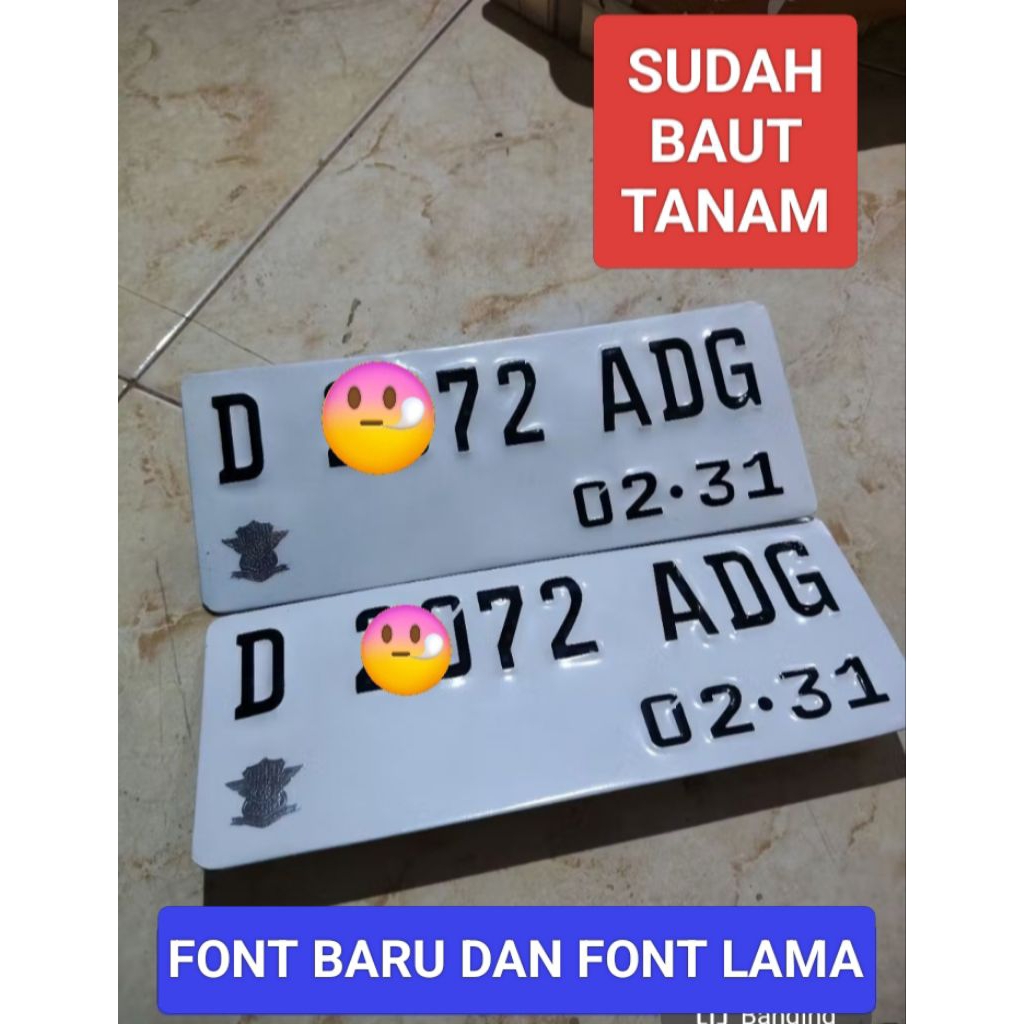 BAUT TANAM MOTOR//PLAT SUDAH BAUT TANAM