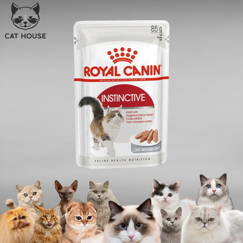 ROYAL CANIN INSTINCTIVE ADULT/ROYAL CANIN WET FOOD WETFOOD/MAKANAN BASAH KUCING